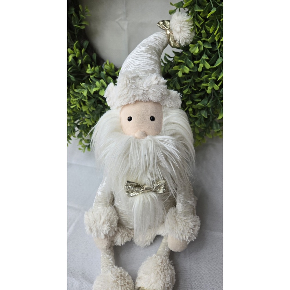 Jellycat Shimmer Santa Large 21" Gold  Metallic Christmas Plush Retired Rare HTF - Picture 3 of 14
